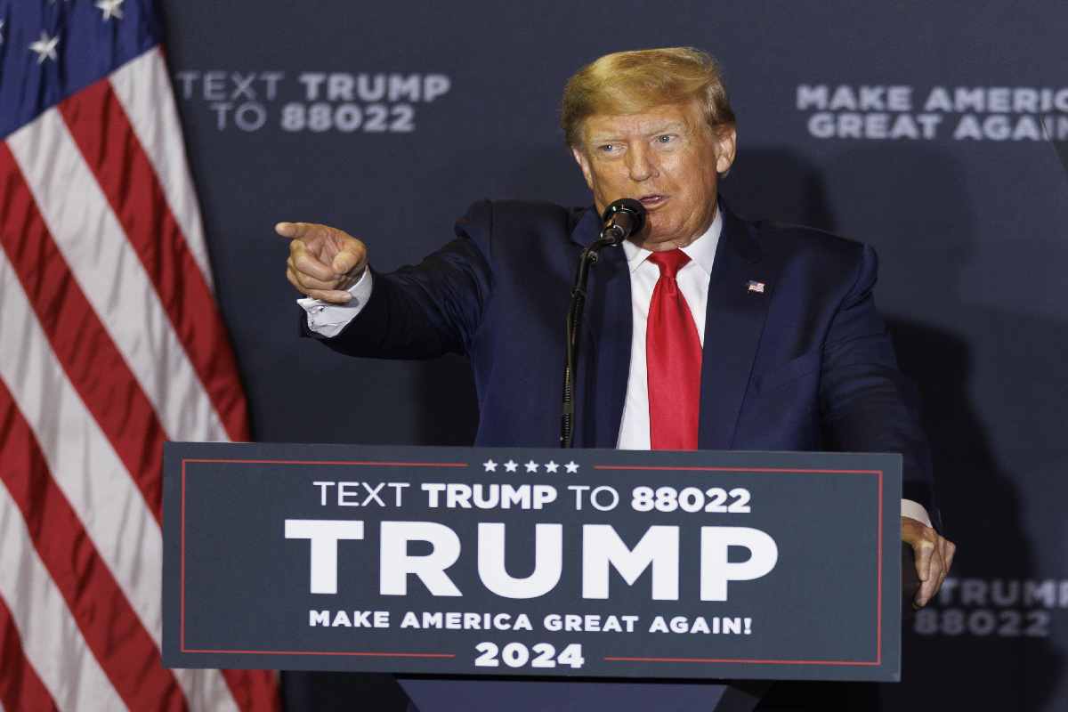 Donald Trump, candidato repubblicano alle elezioni Usa del 2024