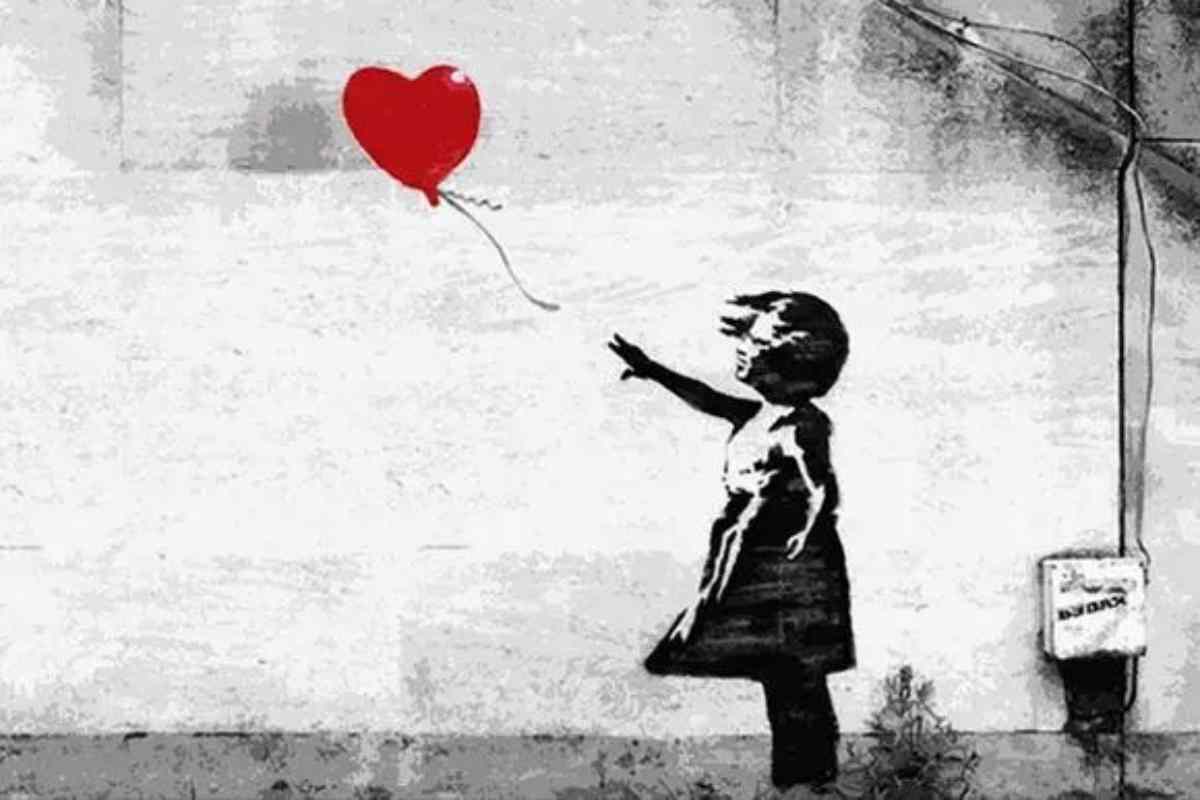 Girl with baloon, Banksy