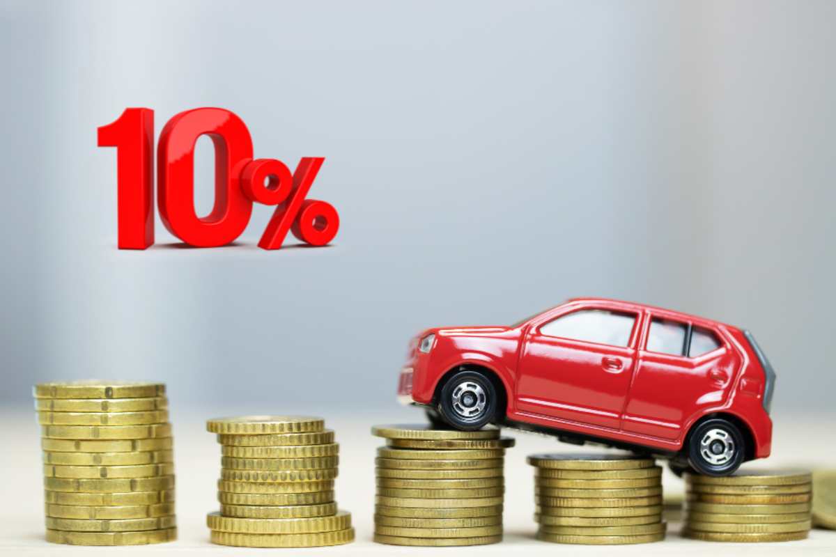 Sconto del 10% sul bollo auto