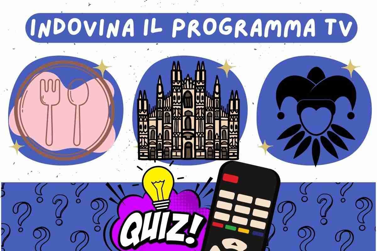 Indovina il programma tv