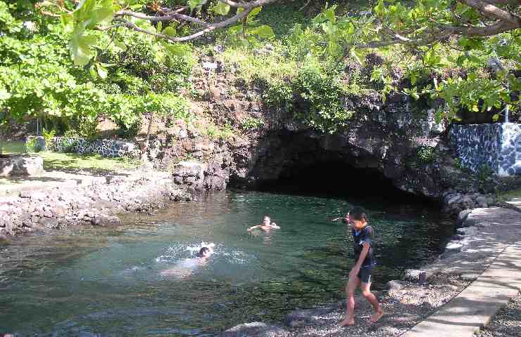 Piula Cave Pool