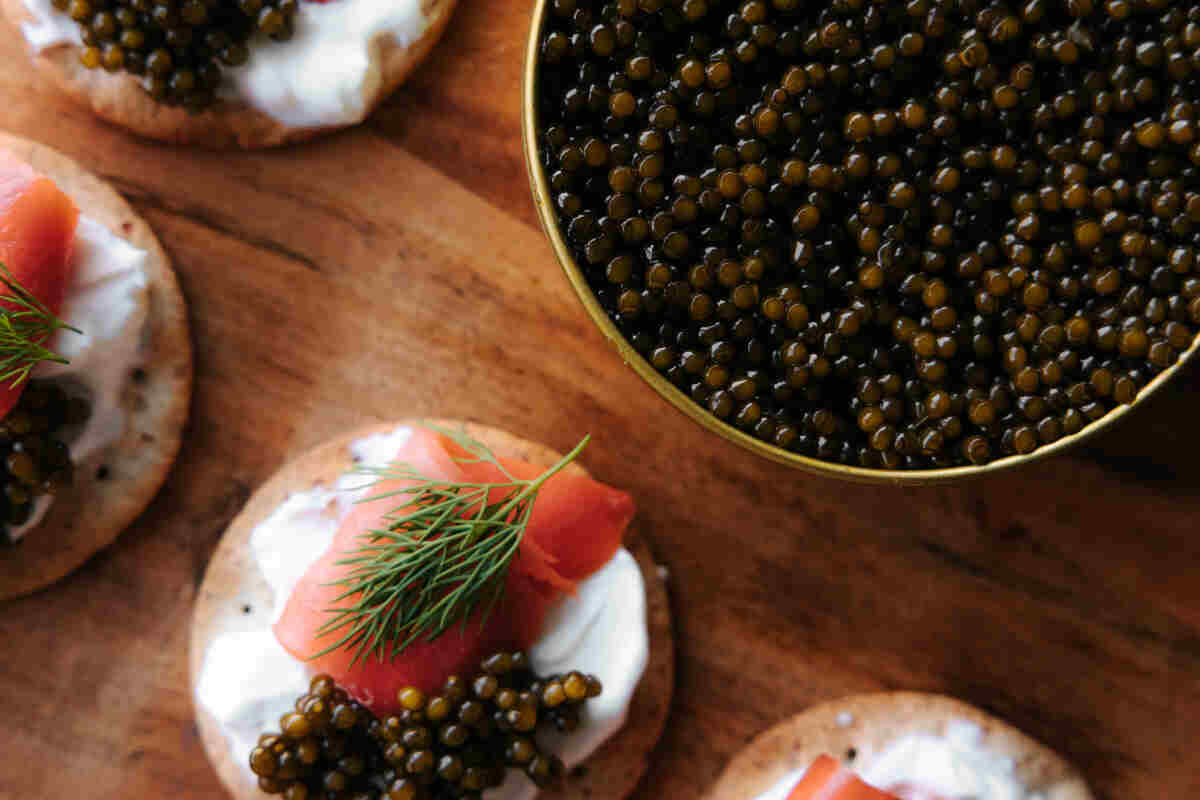 Caviale e tartine