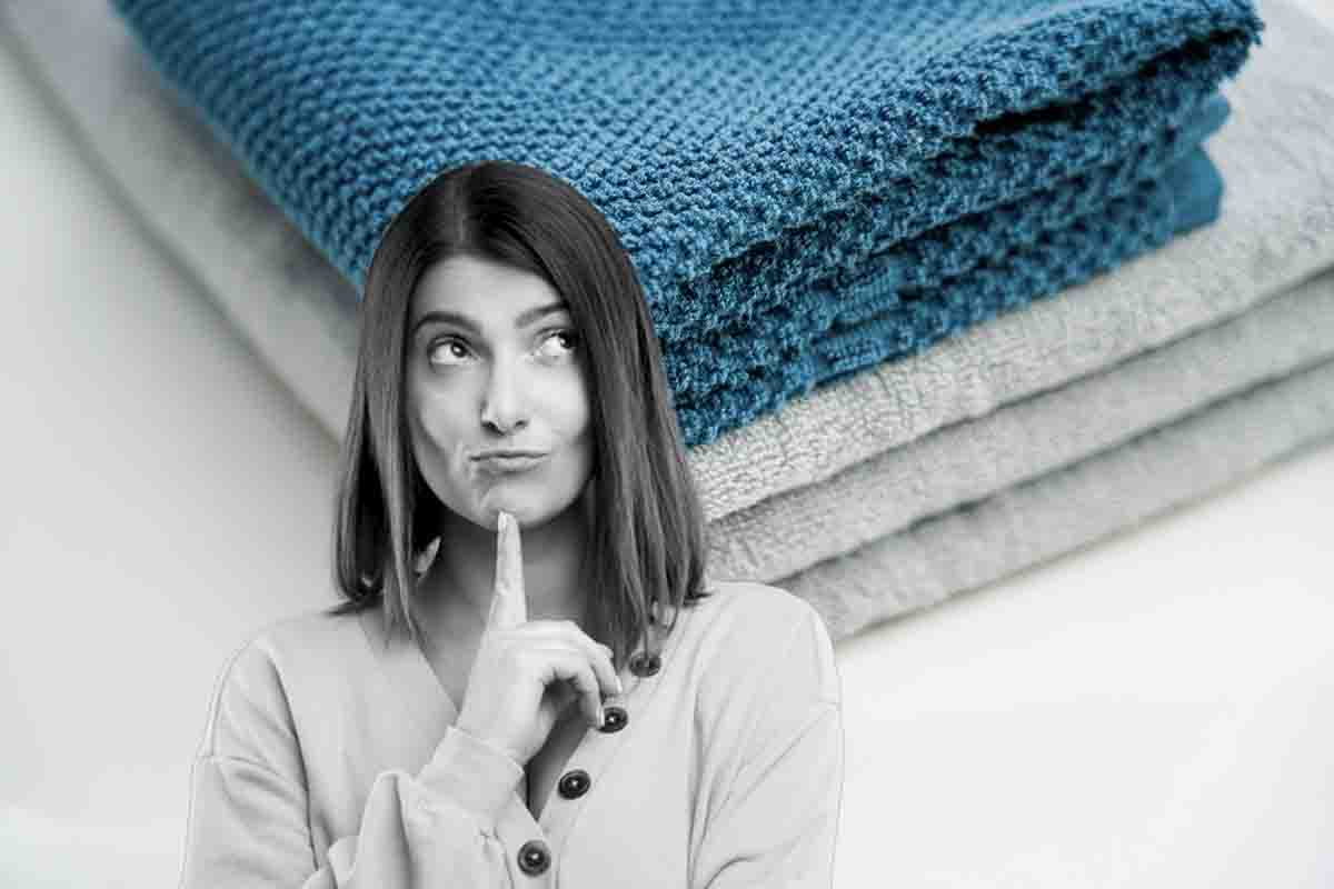 Trucco per evitare asciugamani secchi