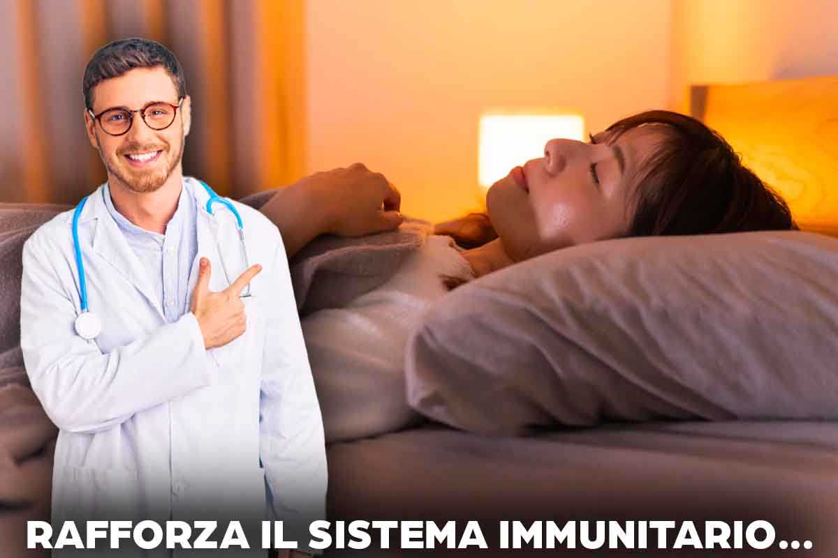 Come rafforzare il sistema immunitario dormendo